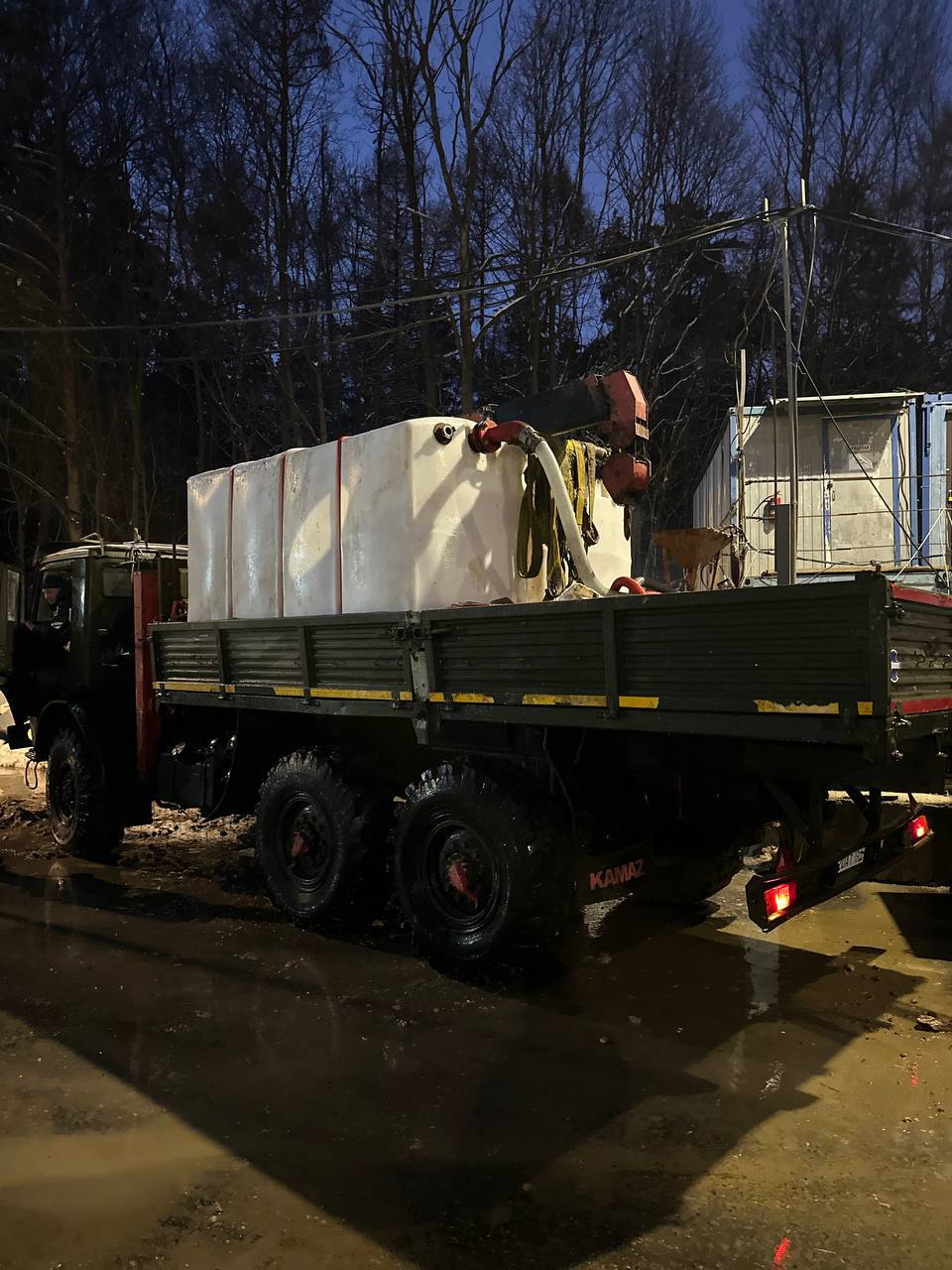 Протяжка трубы диаметром 315, общая длина прокола 700 метров