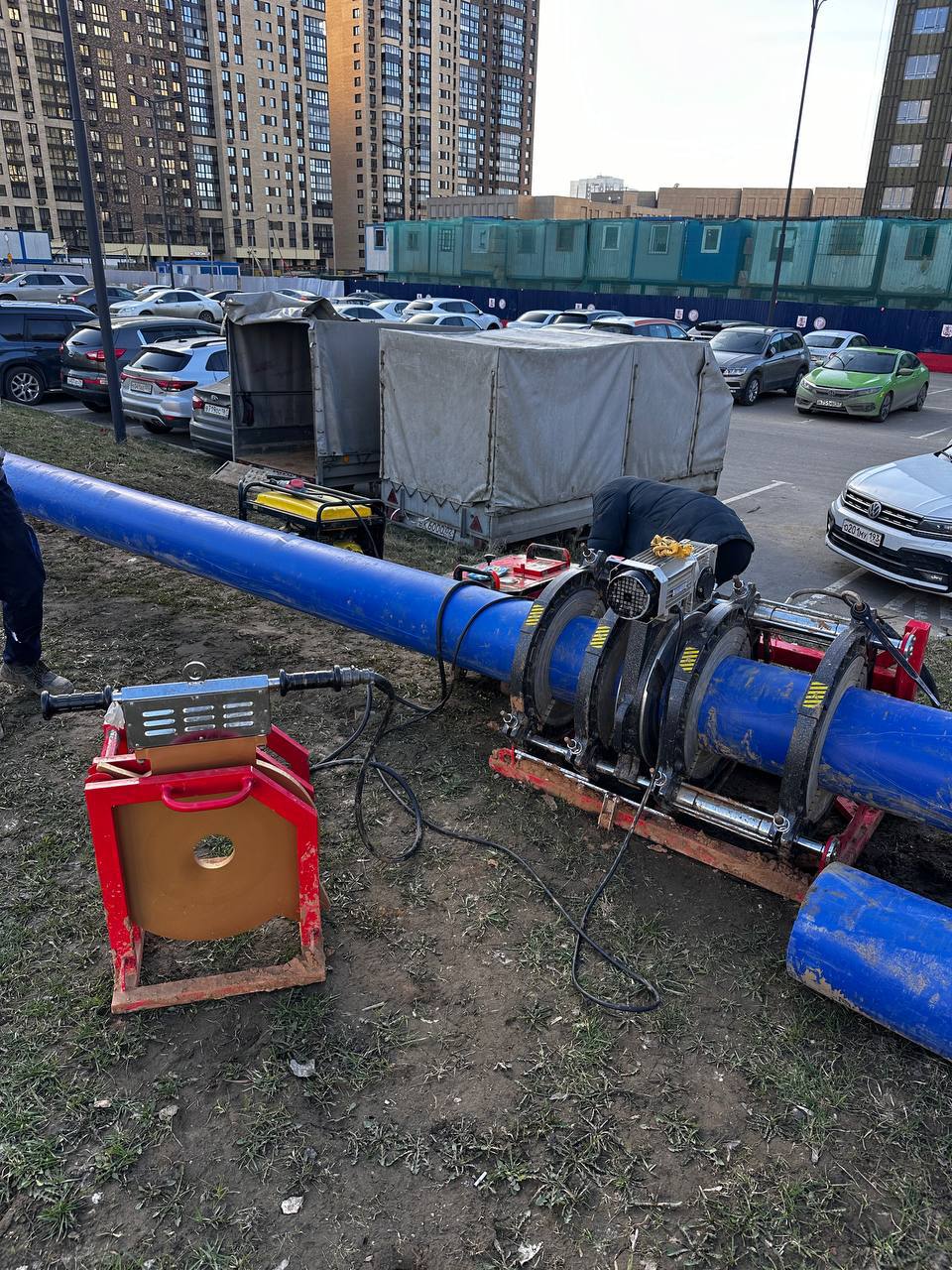 Сварка ПНД труб